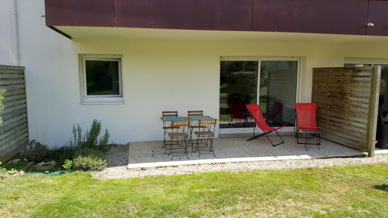 Charmant Studio Residence Avec Terrasse Jardin Au Centre De Vannes Exterior foto